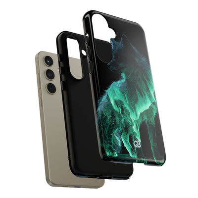 Nordic Aurora Fox · Tough Phone Case for Samsung · Teal