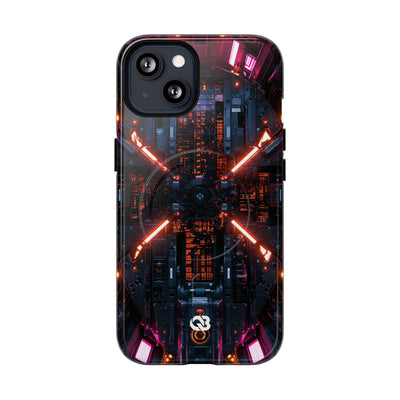Cybernetic Reactor Core · Tough 2.0 Magnetic Phone Case for iPhone · Black
