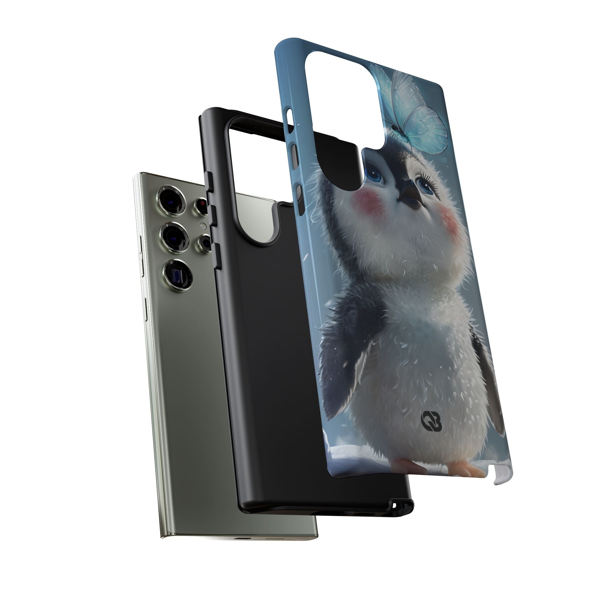 Frosty Penguin Glow · Tough Phone Case for Samsung