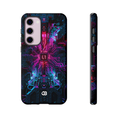 Neural Circuit Core · Tough Phone Case for Samsung · Black