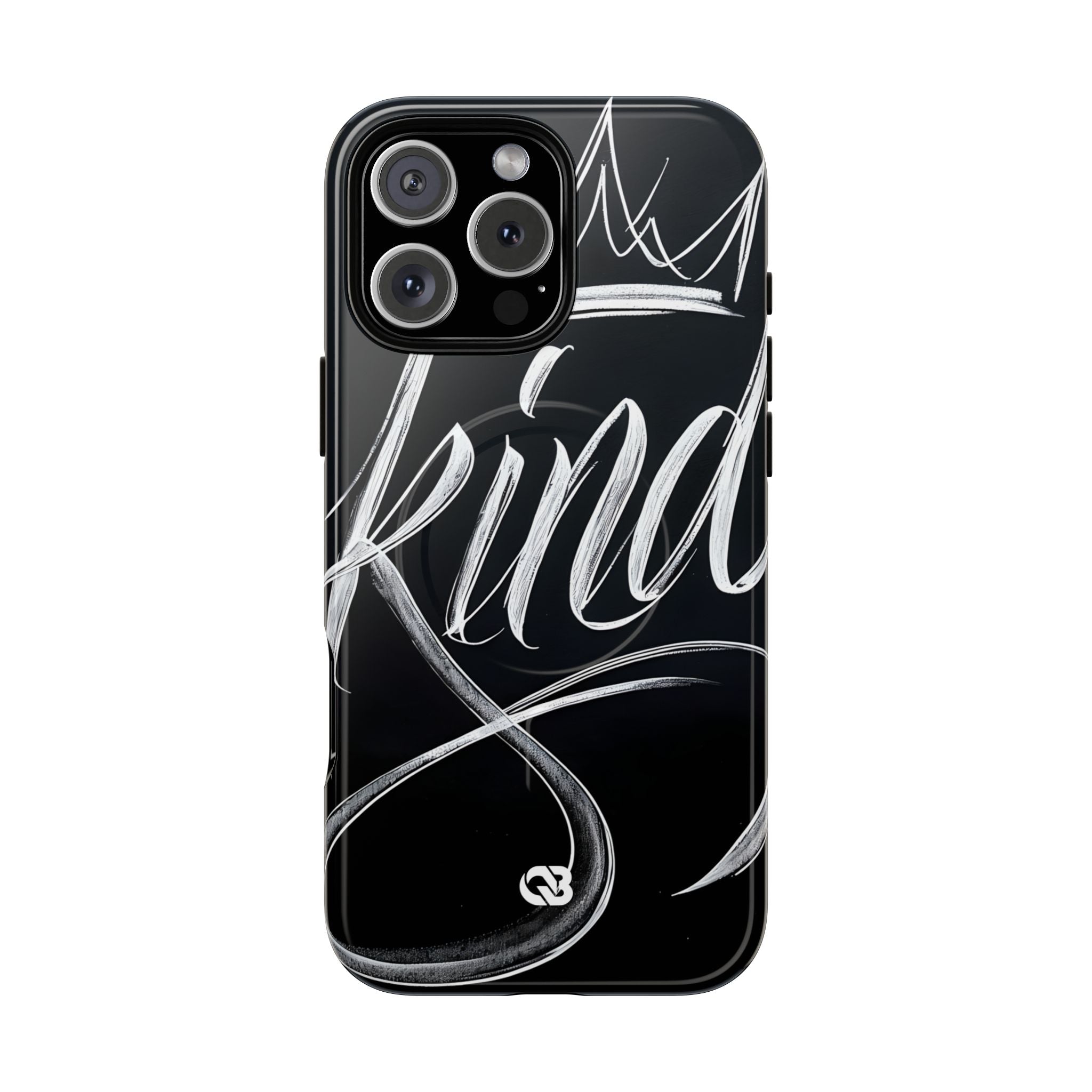 Noir Crown Script · Tough+ Magsafe
