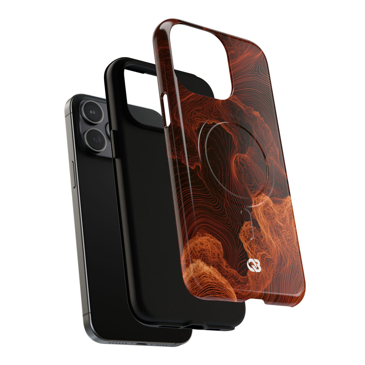 Amber Filament · Tough 2.0 Magnetic Phone Case for iPhone · Orange