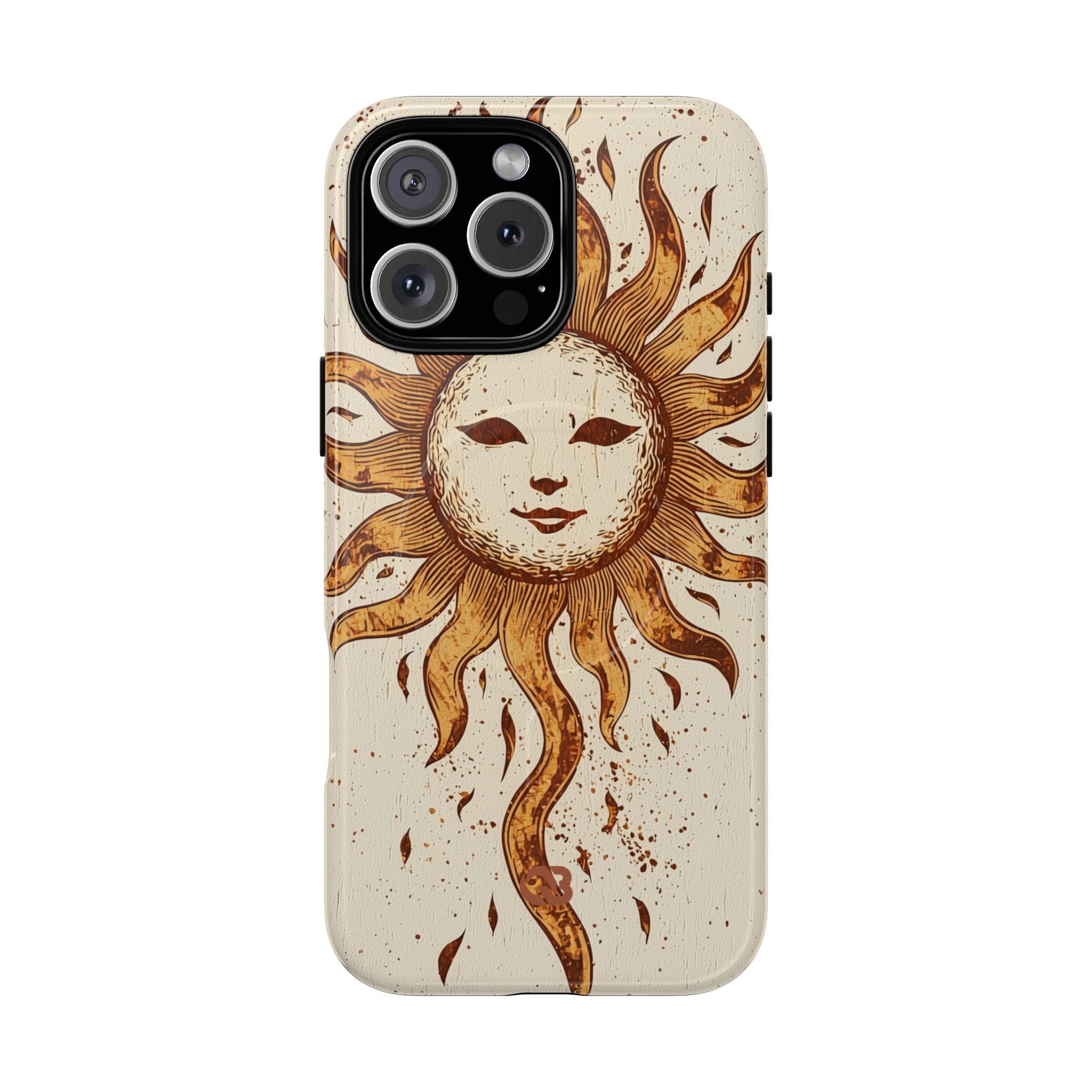 Rustic Solar Mask · Tough+ Phone Case for iPhone · Magsafe