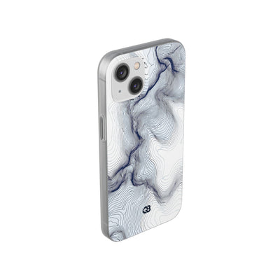 Nordic Ridge Contour · Lite Phone Case for iPhone ·  White