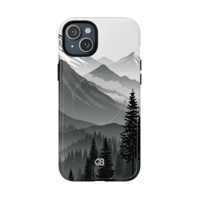 Grey Tough 2.0 Magsafe Phone Case for iPhone - Granite Ridge Mist