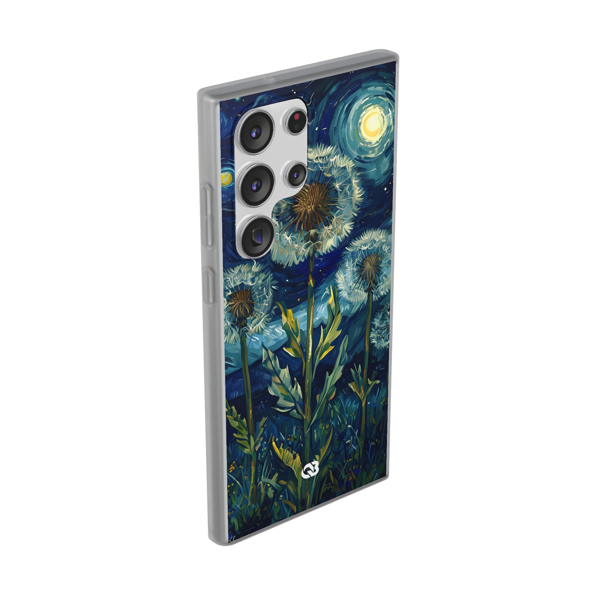 Starry Dandelion Swirl · Soft Phone Case for Samsung