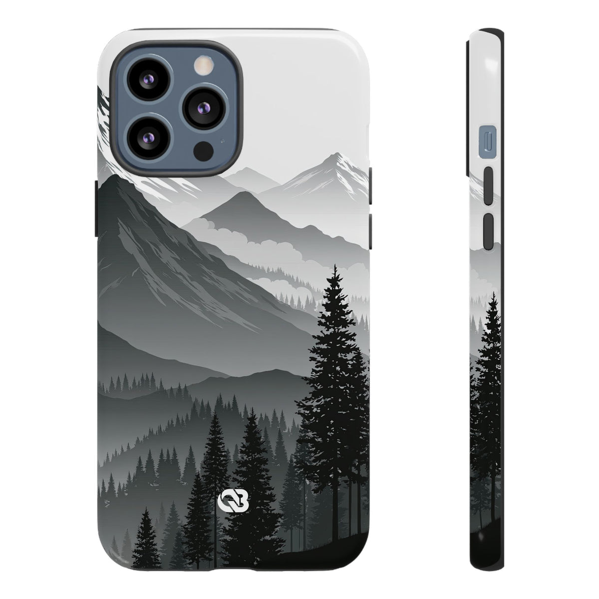 Alpine Horizon · Tough Phone Case for iPhone · Black