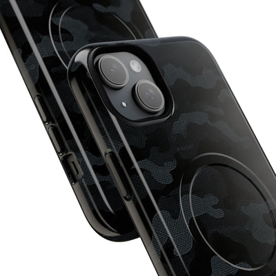 Blackout Urban Camo · Tough 2.0 Magnetic Phone Case for iPhone · Black