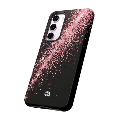 Rose Digital Cascade · Tough Phone Case for Samsung · Pink