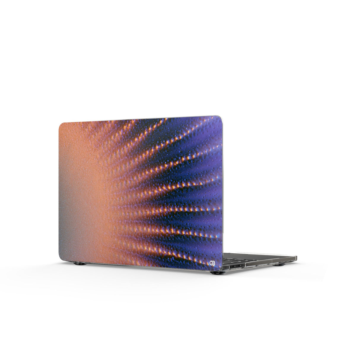 Luminous Aura Burst · Clear Hard Case for MacBook · Blue