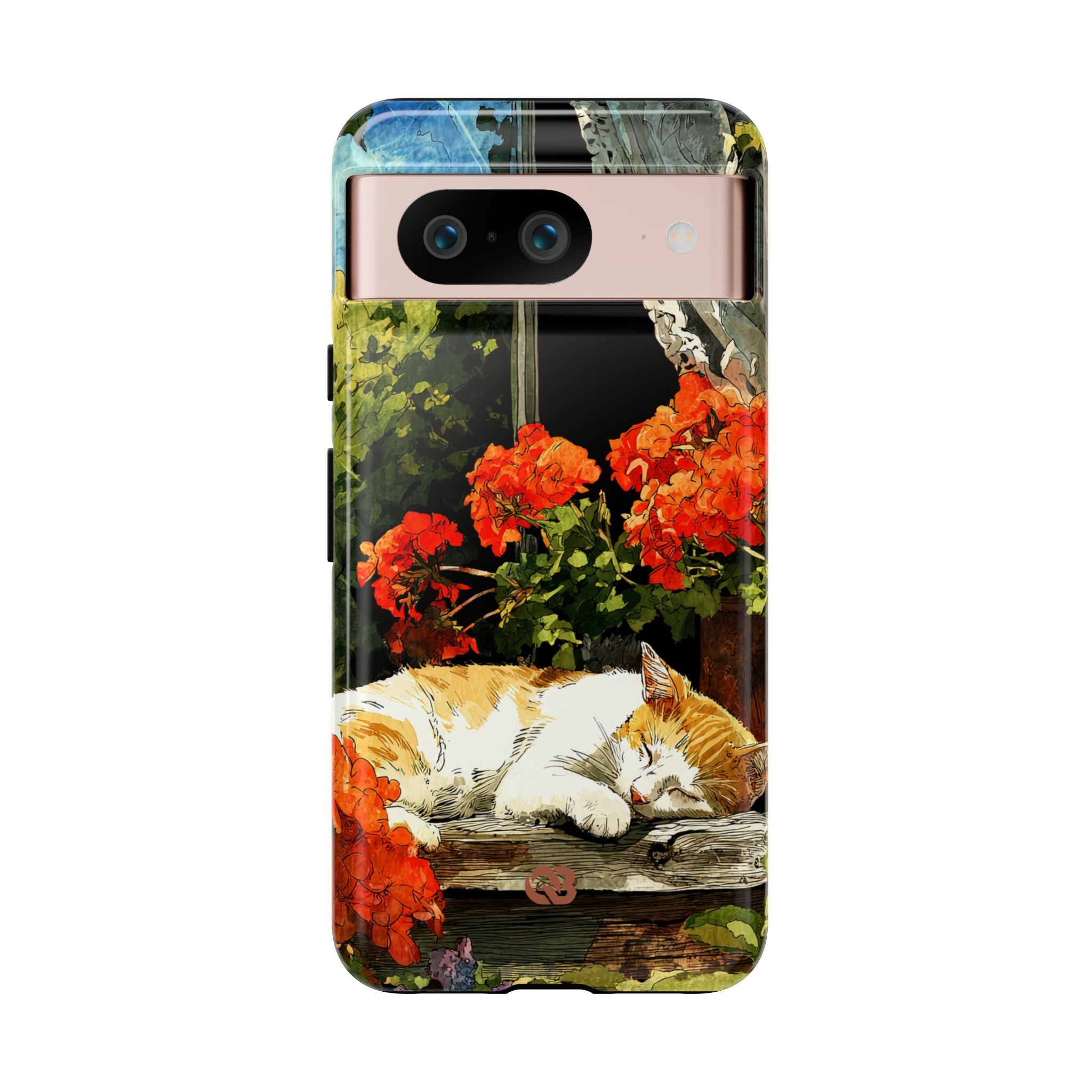 Sleeping Ginger Bloom · Tough Coque de téléphone pour Google Pixel