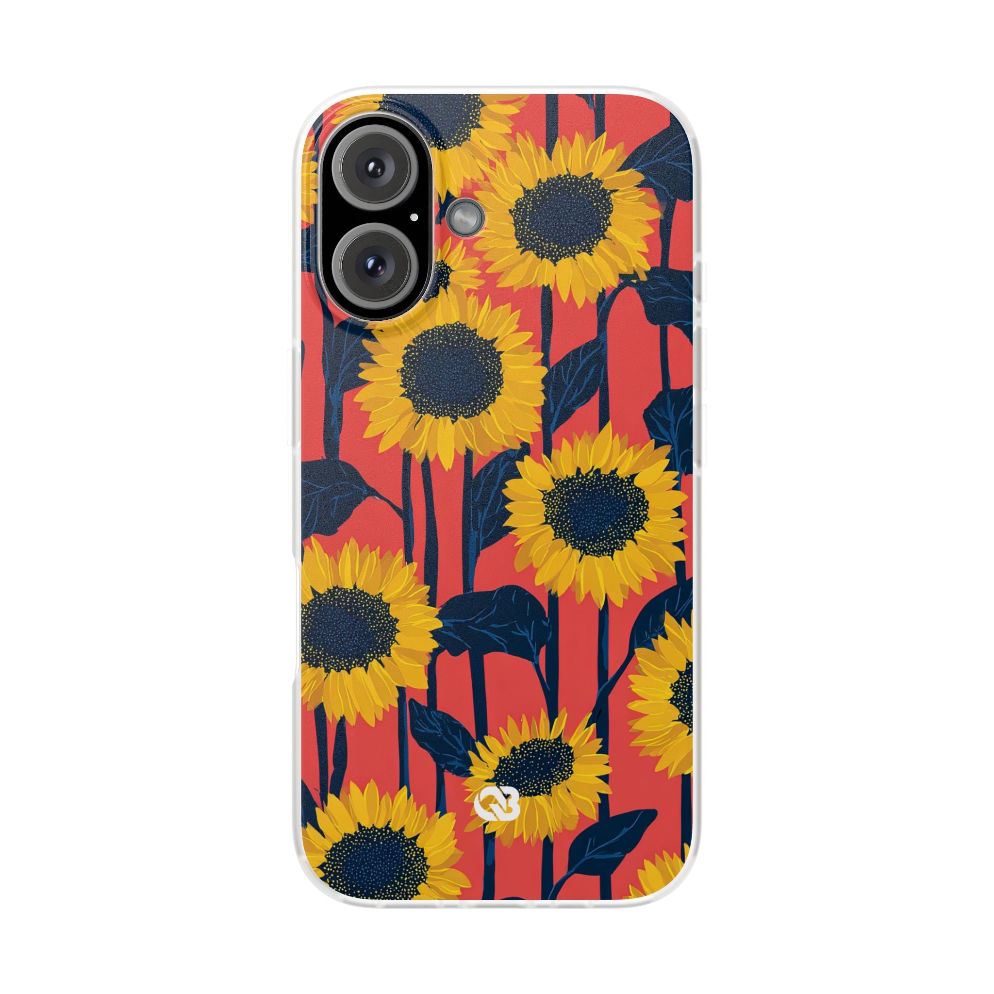 Solar Navy Bloom · Soft Handyhülle für iPhone
