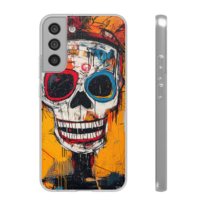 Vivid Graffiti Skull · Soft Coque de téléphone pour Samsung
