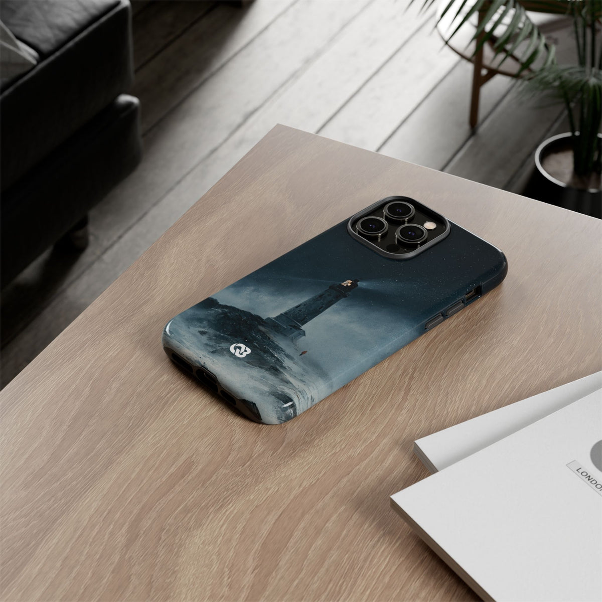 Nordic Coastal Beacon · Tough Phone Case for iPhone · Blue