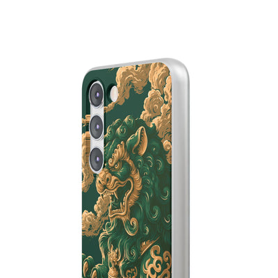 Imperial Guardian Lion · Lite Phone Case for Samsung · Green