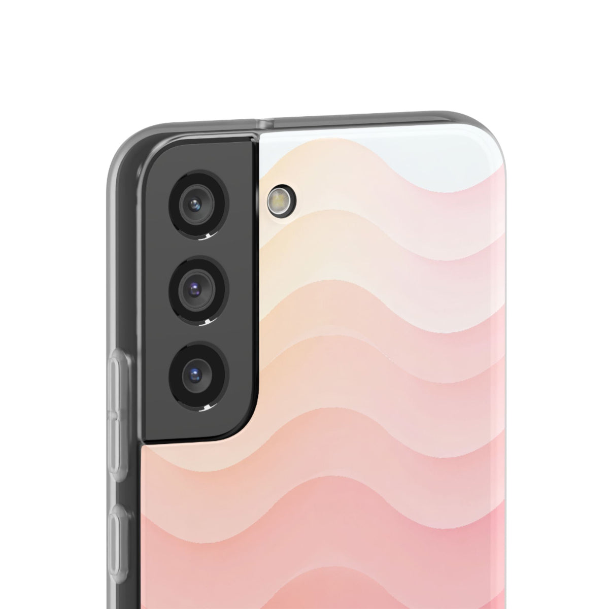Blush Horizon Waves · Lite Phone Case for Samsung · Pink