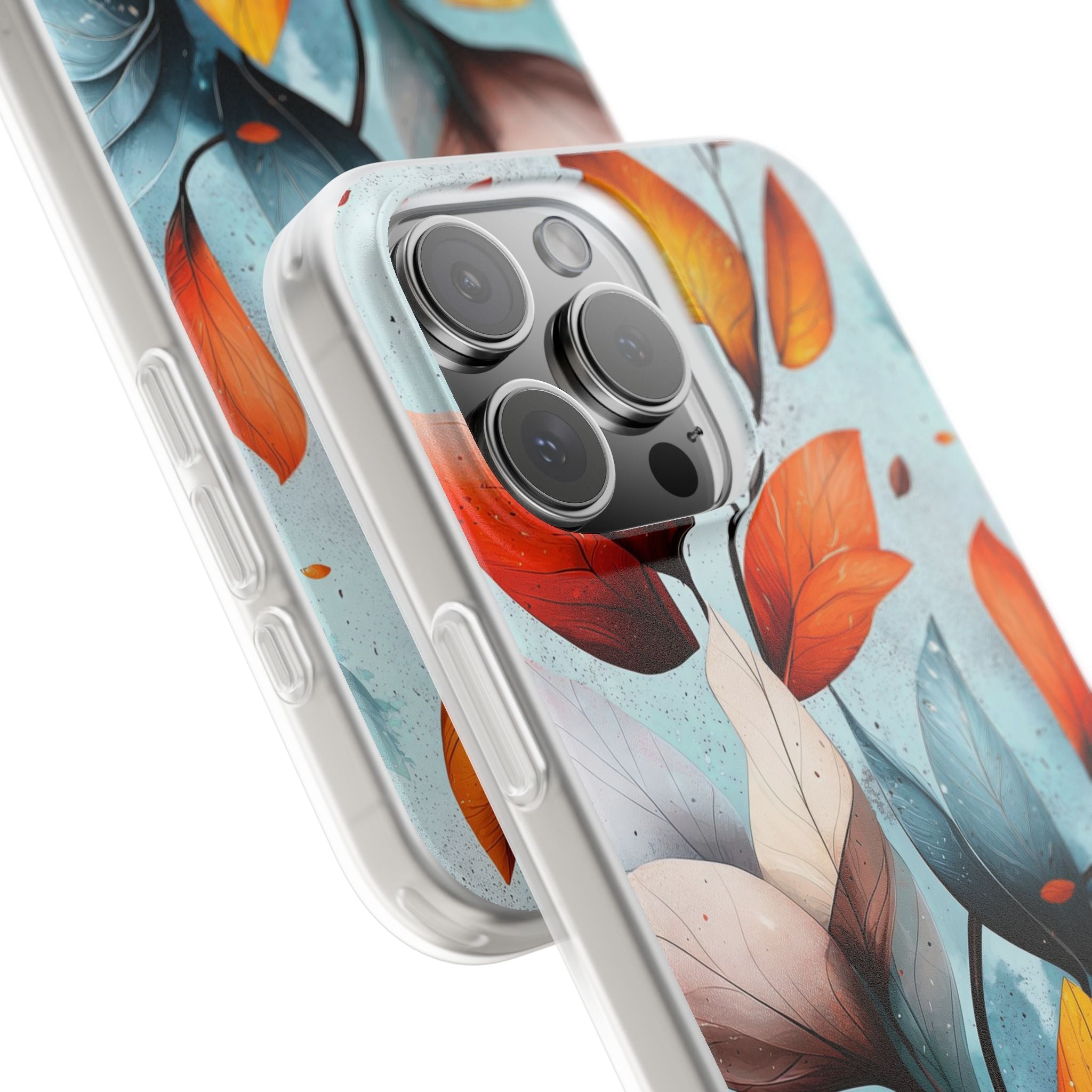 Crimson Veins iPhone 16 Pro Max Skal - Mjukt