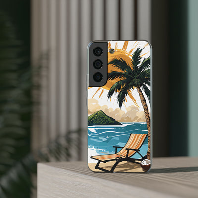 Radiant Coast Solitude · Soft Handyhülle für Samsung