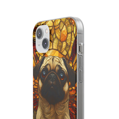 Amber Pug Divinity · Soft Case for iPhone