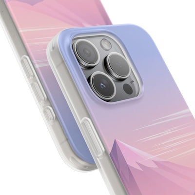 Purple Lite Phone Case for iPhone - Lavender Alpine Dawn
