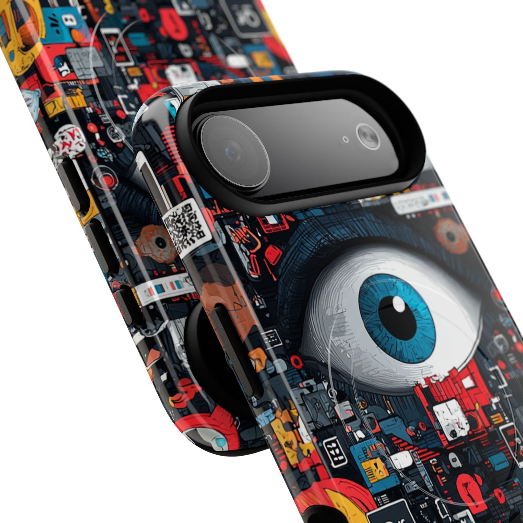 Digital Eye Blue iPhone 17 Air Case - Tough+ - CASE•BOB