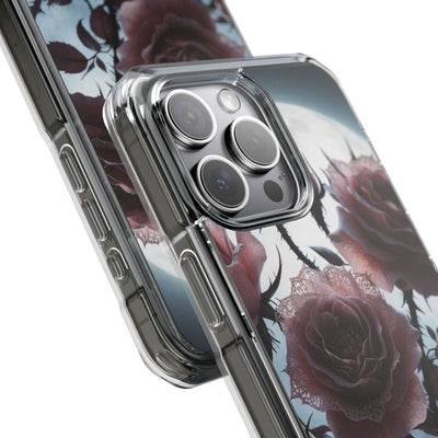 Lunar Lace Petals · Impact Coque de téléphone pour iPhone · Magsafe