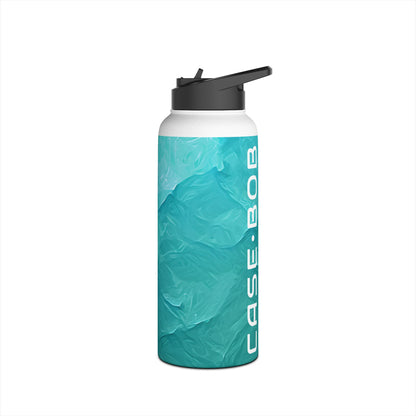 Teal Mists - Stainless Steel Water Bottle