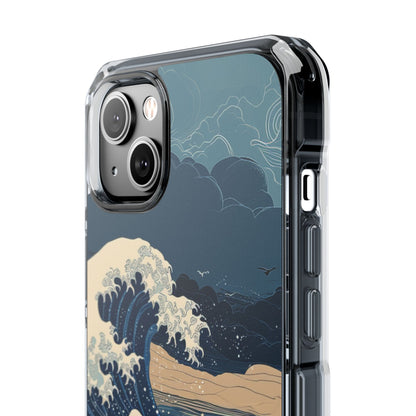 Cresting Blue Wave iPhone 14 Plus Case - Impact