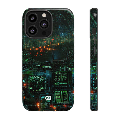 Tactical Avionics HUD · Tough Phone Case for iPhone · Green