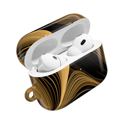 Gilded Contour · Hard Case for AirPods & AirPods Pro · Gold