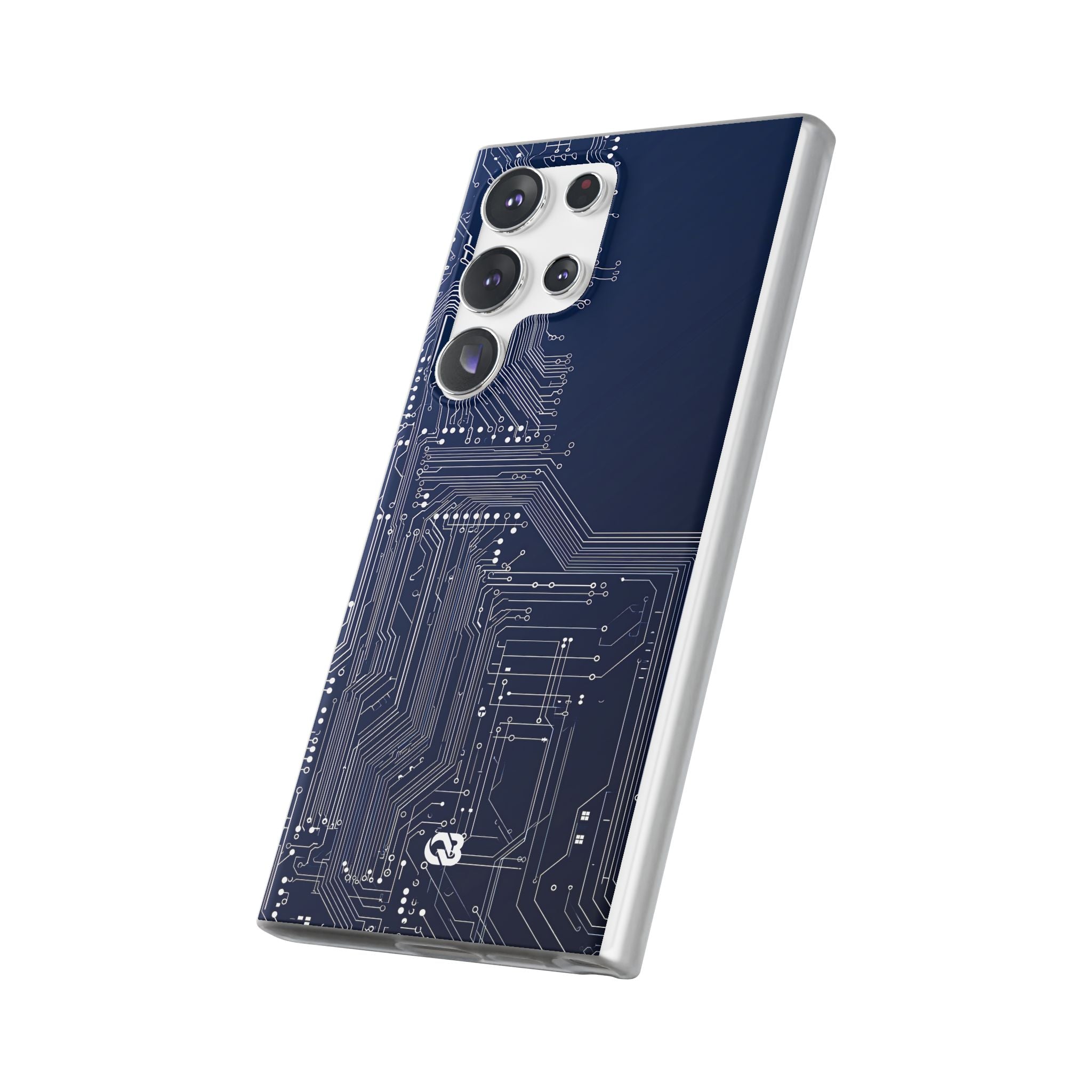 Blue Lite Phone Case for Samsung - Cobalt Data Stream