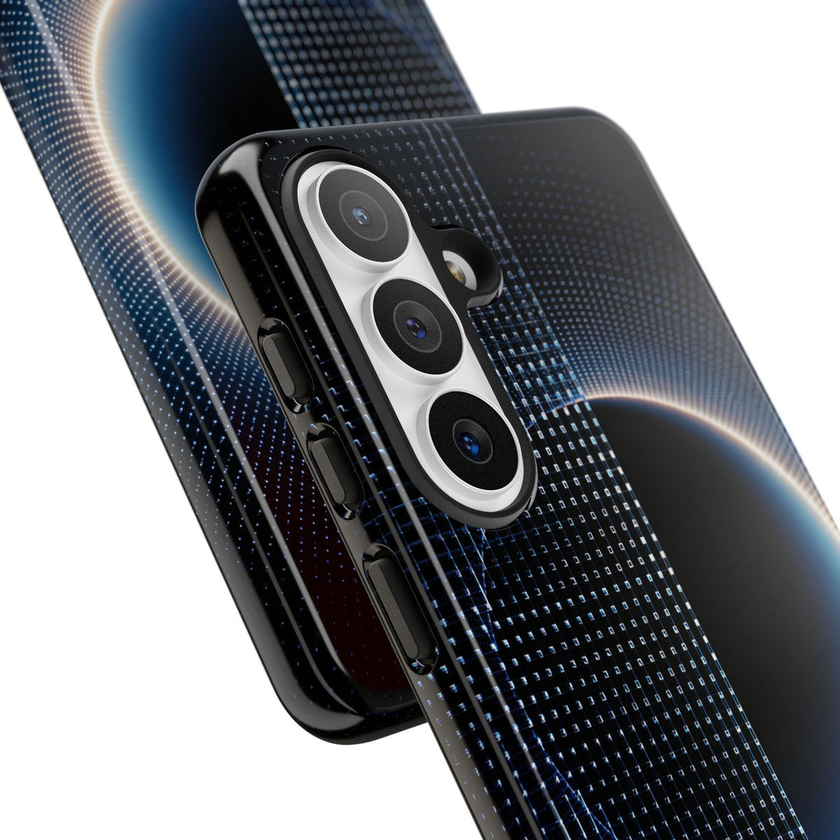Luminous Meridian · Tough Phone Case for Samsung · Black