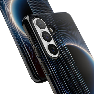 Luminous Meridian · Tough Phone Case for Samsung · Black