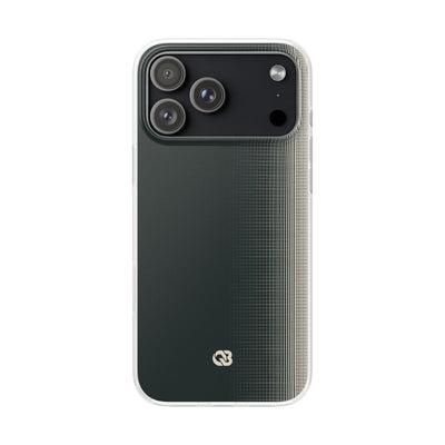 Grey Lite Phone Case for iPhone - Charcoal Tech Grid