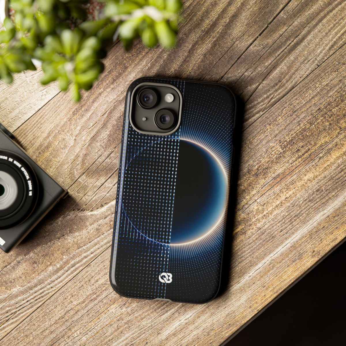 Luminous Meridian · Tough Phone Case for iPhone · Black
