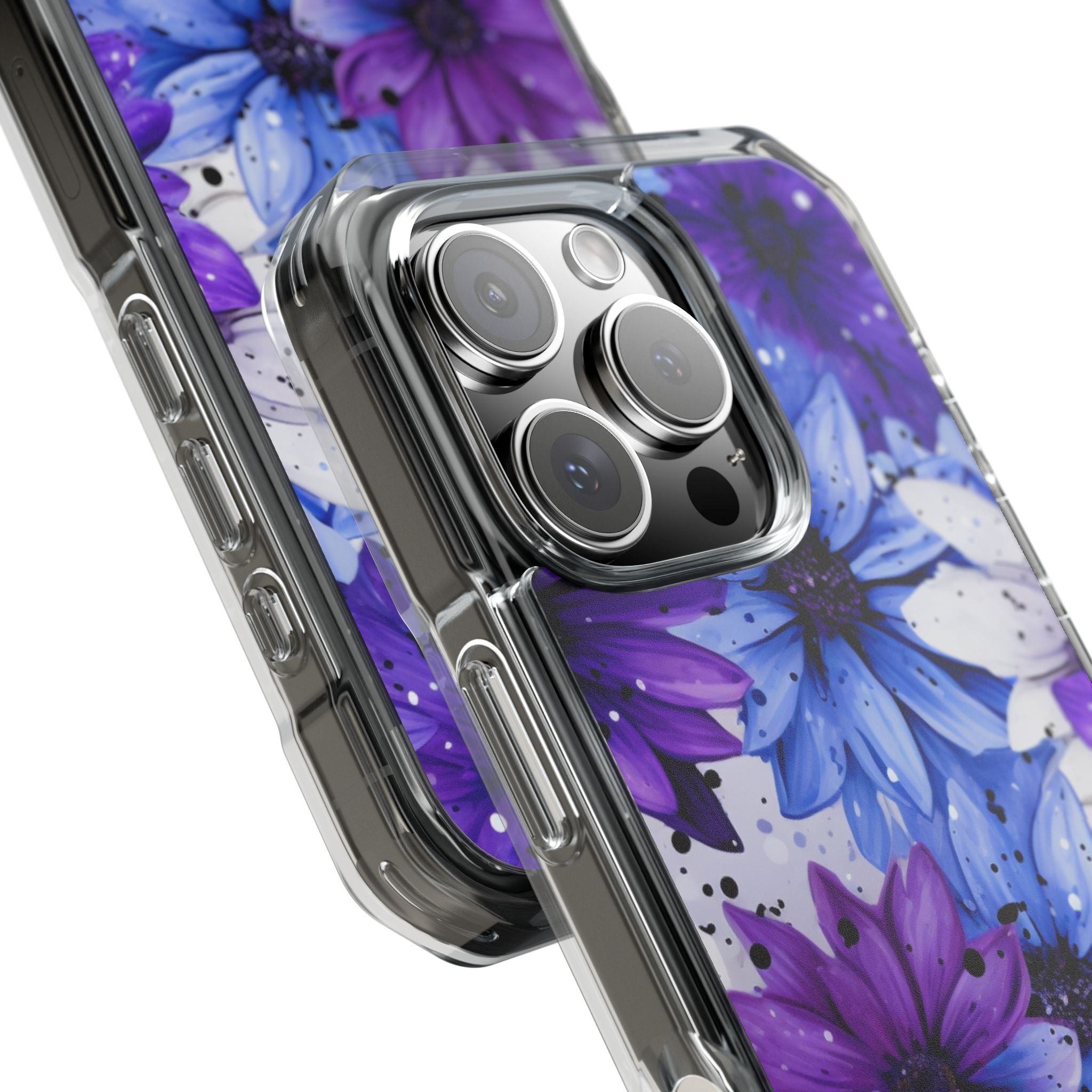Ink Splatter Blooms · Impact Phone Case for iPhone · Magsafe