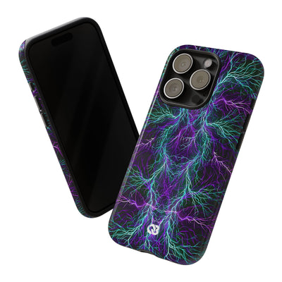 Electric Plasma Arbor · Tough Phone Case for iPhone · Purple