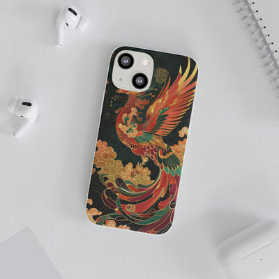 Imperial Phoenix Ascent · Lite Phone Case for iPhone ·  Red
