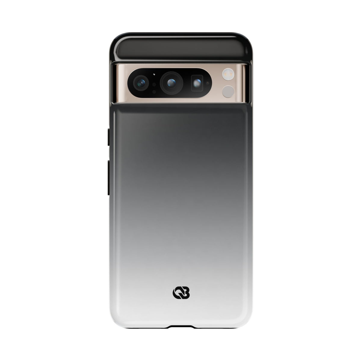 Noir Ombre Fade · Tough Phone Case for Pixel ·  Black