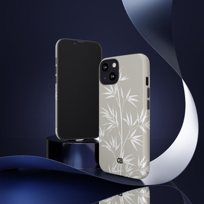 Serene Bamboo · Tough Phone Case for iPhone · Beige