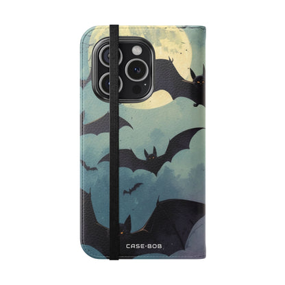 Glowing Bat Wings - iPhone 15 Pro Case - Wallet