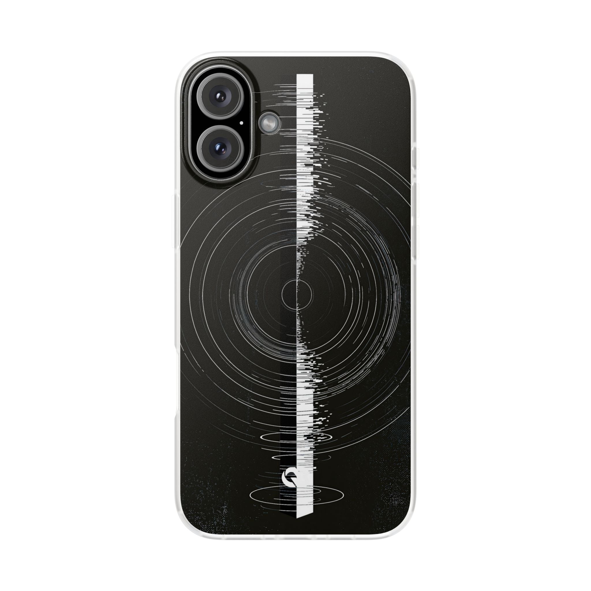 Black Lite Phone Case for iPhone - Obsidian Orbital Signal
