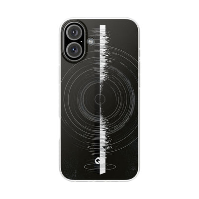 Black Lite Phone Case for iPhone - Obsidian Orbital Signal