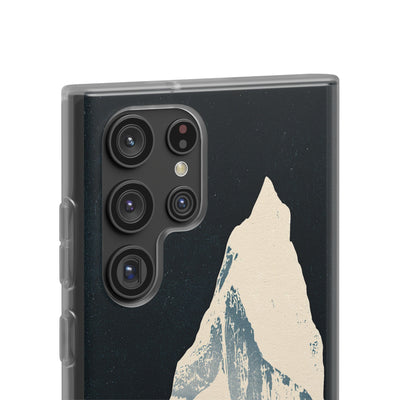 Blue Lite Phone Case for Samsung - Frozen Navy Monolith