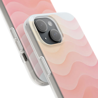 Blush Horizon Waves · Lite Phone Case for iPhone ·  Pink