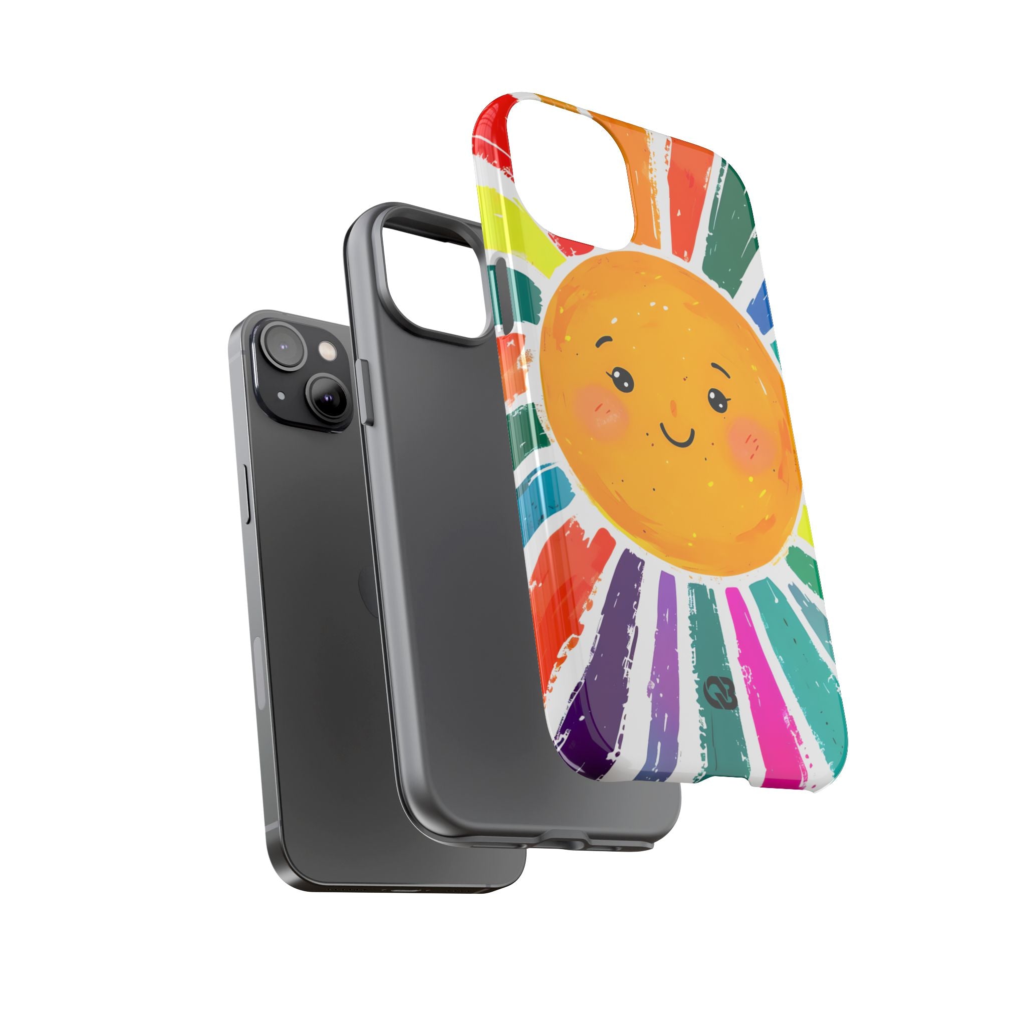 Vibrant Solar Smile · Tough Phone Case for iPhone