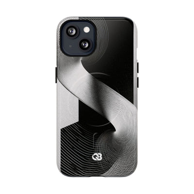 Orbital Helix · Tough 2.0 Magnetic Phone Case for iPhone · Black