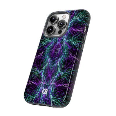 Electric Plasma Arbor · Tough Phone Case for iPhone · Purple