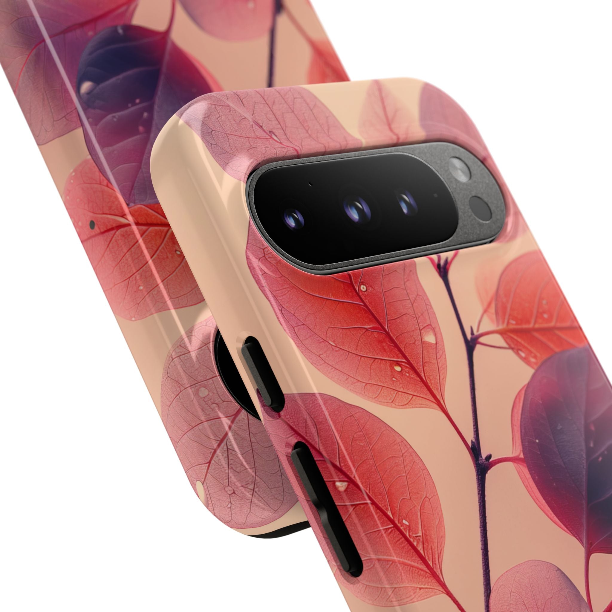 Dewy Magenta Foliage · Tough Handyhülle für Google Pixel