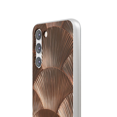 Rose Gilded Fan · Lite Phone Case for Samsung · Gold